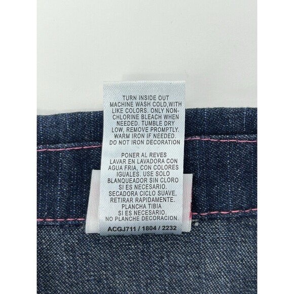 Nannette Kids Floral Embroidered Denim‎ Jacket 3 Piece Set  Girl's 3T - Picture 6 of 16